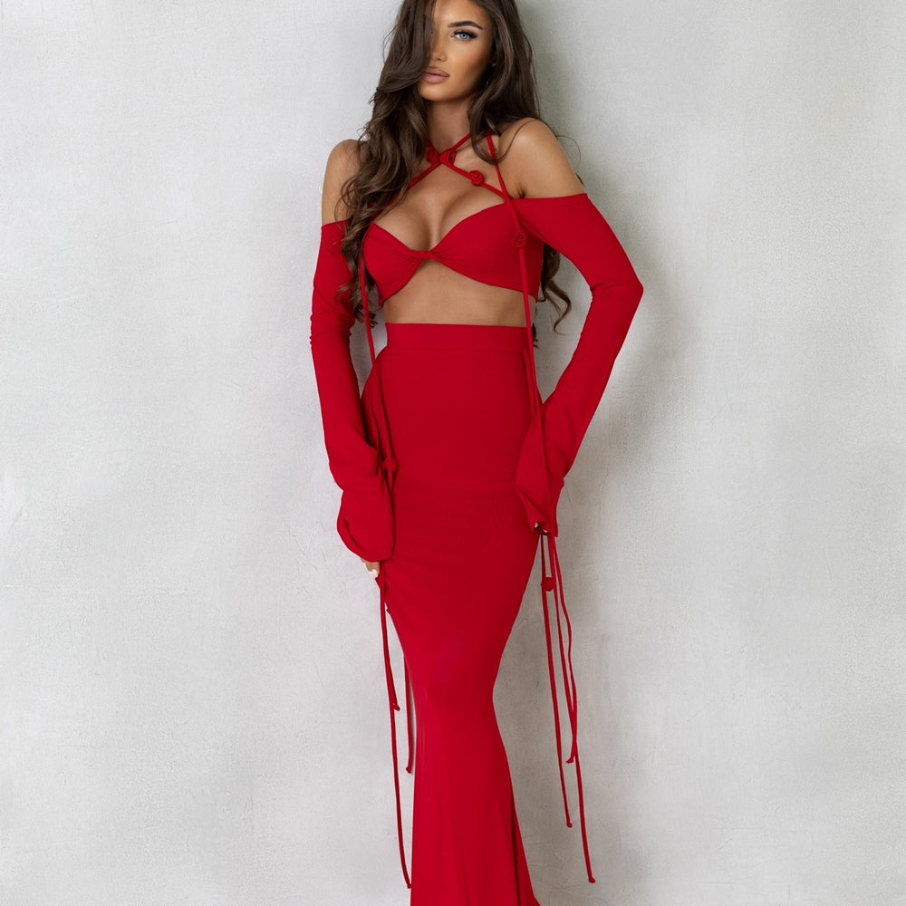 SCARLET ROSES SET
