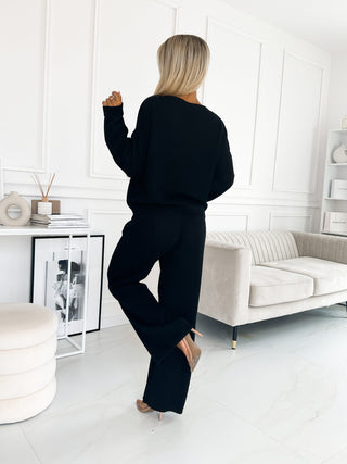 KIRII KNITTED SET BLACK