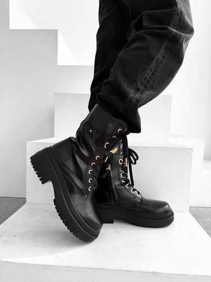 DICE BLACK WORK BOOTS