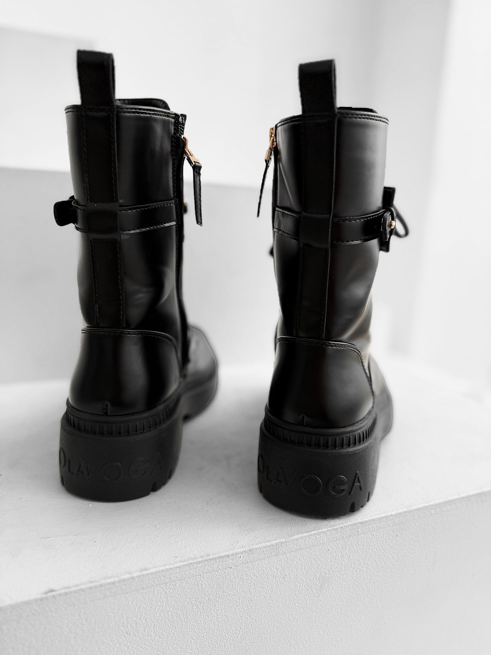 DICE BLACK WORK BOOTS