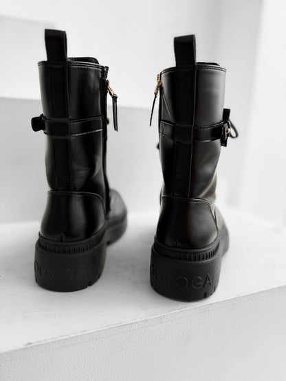 DICE BLACK WORK BOOTS