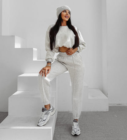 SCRITTO tracksuit set, gray