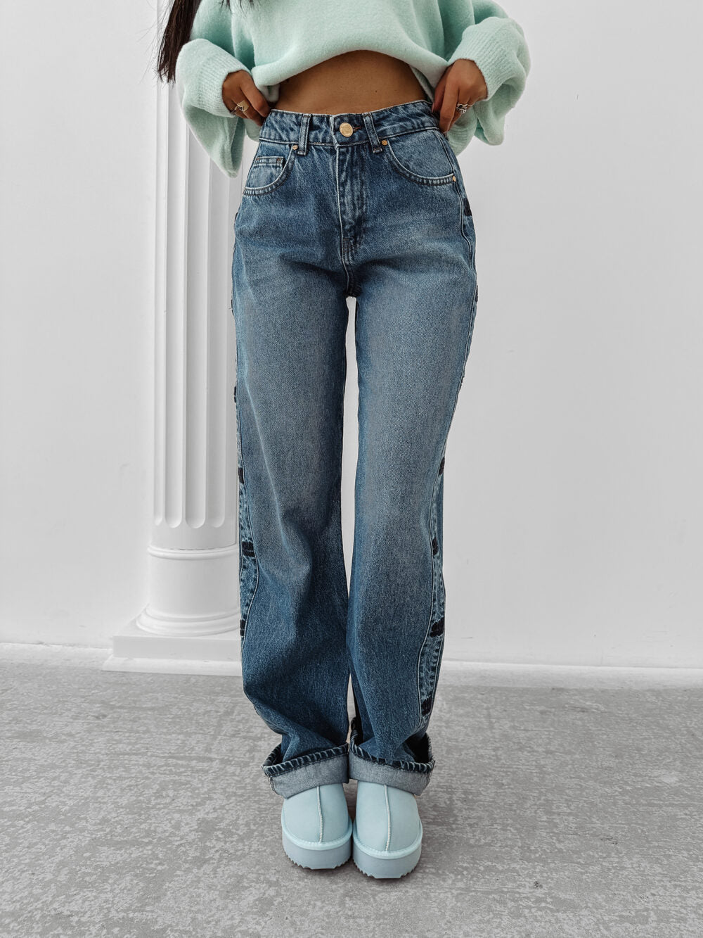 ELIOKIE jeans, dark blue