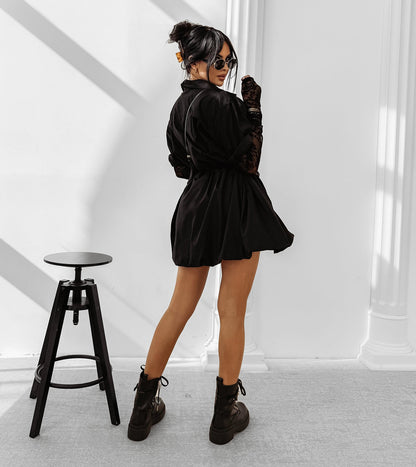 NIGHT CLAW elegant dress black