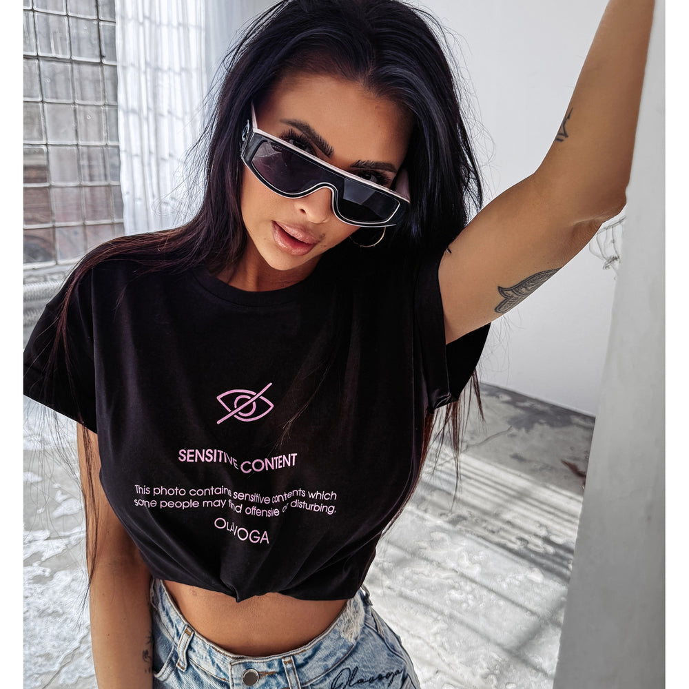 GLASS T-SHIRT CLASSIC BLACK