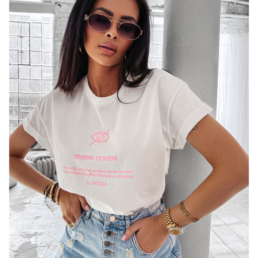 GLASS CLASSIC T-SHIRT ECRU