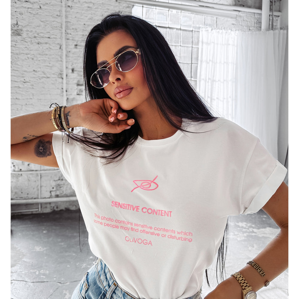 GLASS CLASSIC T-SHIRT ECRU