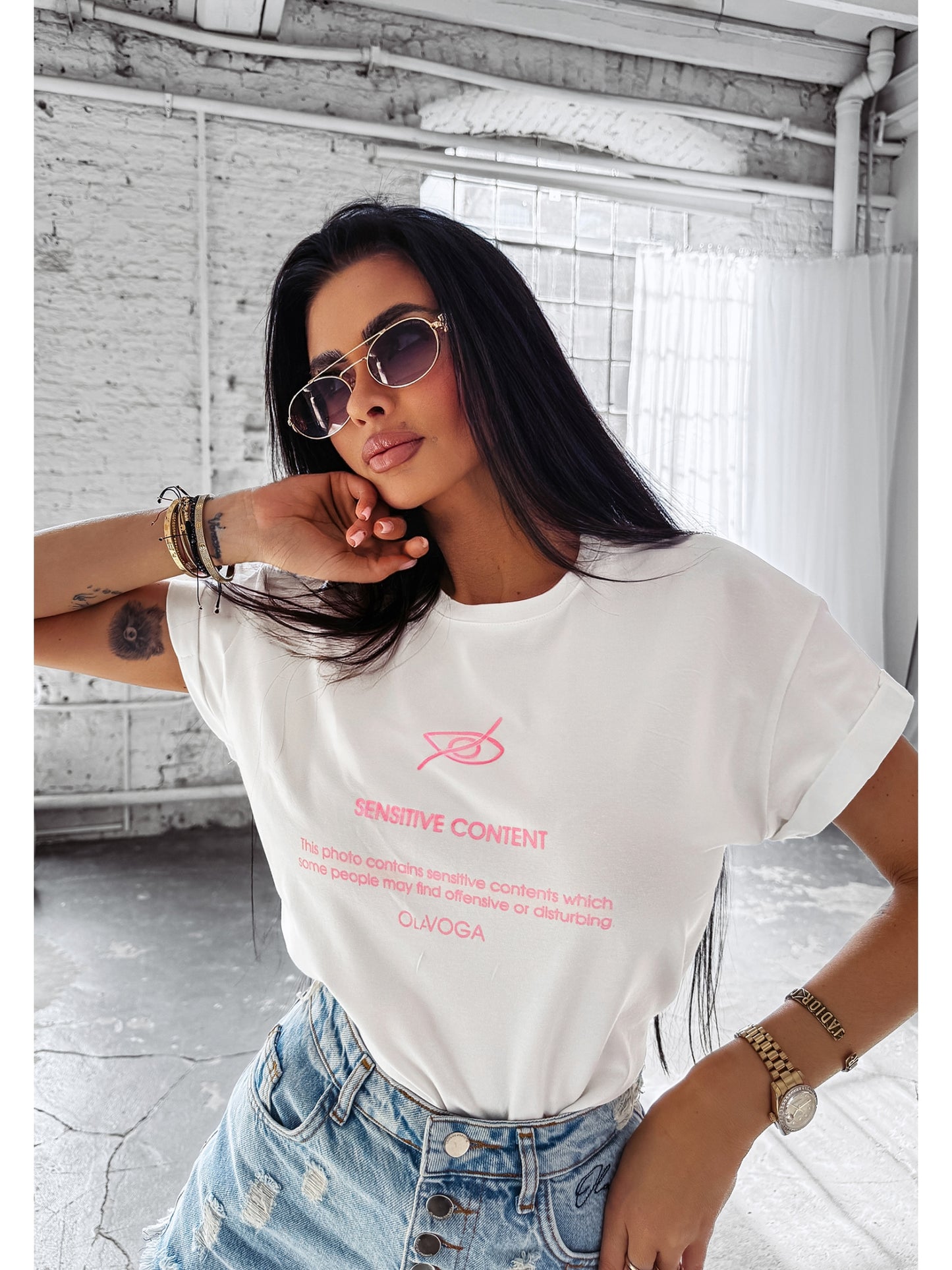 GLASS CLASSIC T-SHIRT ECRU